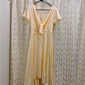 Baltic Born Ivory Midi Dress